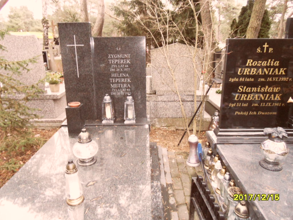 Grób Zygmunt Teperek