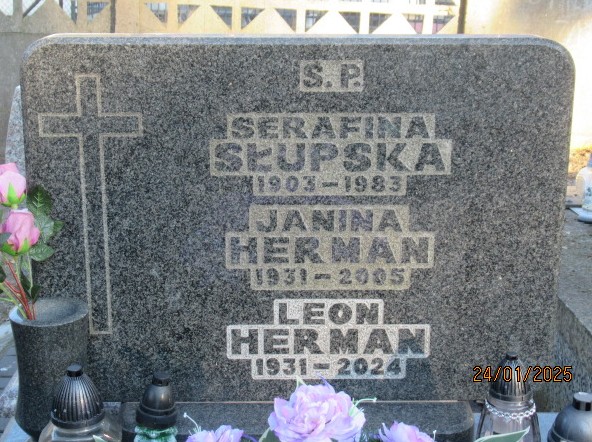 Leon Herman 1931 Otwock - Grobonet - Wyszukiwarka osób pochowanych