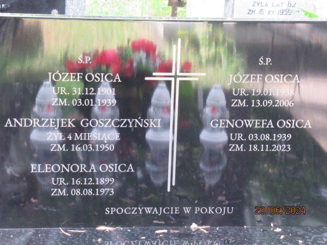 Andrzej Goszczyński Otwock - Grobonet - Wyszukiwarka osób pochowanych