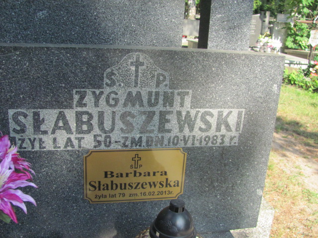 Maciej Słabuszewski 1964 Otwock - Grobonet - Wyszukiwarka osób pochowanych