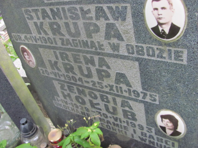 Zenobia Hołub 1929 Otwock - Grobonet - Wyszukiwarka osób pochowanych