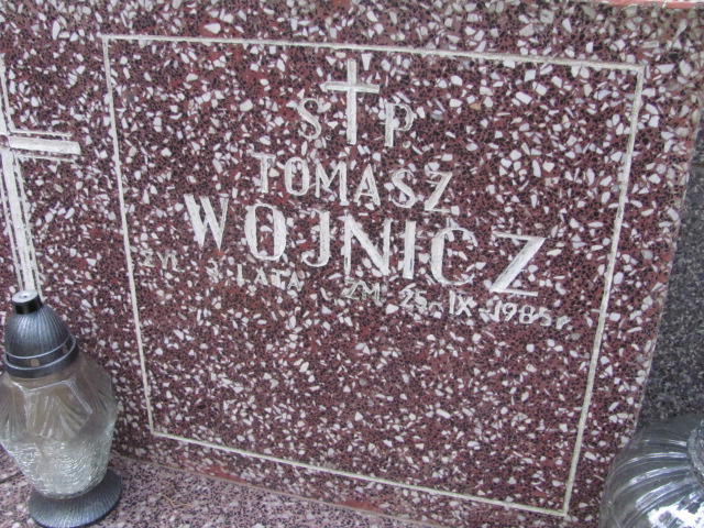 Grób Tomasz Wojnicz 