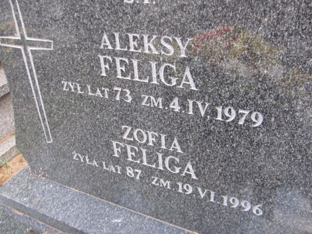 Aleksy Feliga 1906 Otwock - Grobonet - Wyszukiwarka osób pochowanych
