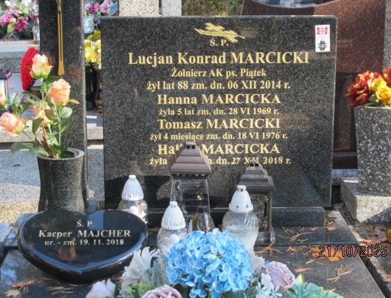 Kacper Majcher 2018 Otwock - Grobonet - Wyszukiwarka osób pochowanych