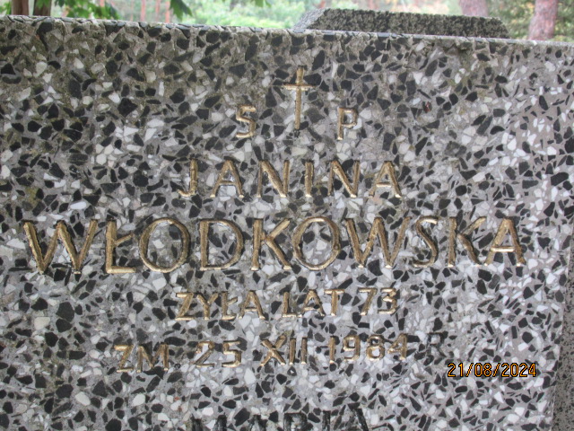 Barbara Włodkowska Otwock - Grobonet - Wyszukiwarka osób pochowanych