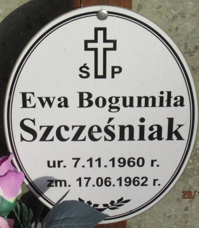Ewa Szcześniak  1960 Otwock - Grobonet - Wyszukiwarka osób pochowanych