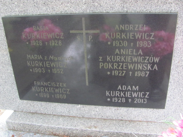Adam Kurkiewicz 1928 Otwock - Grobonet - Wyszukiwarka osób pochowanych