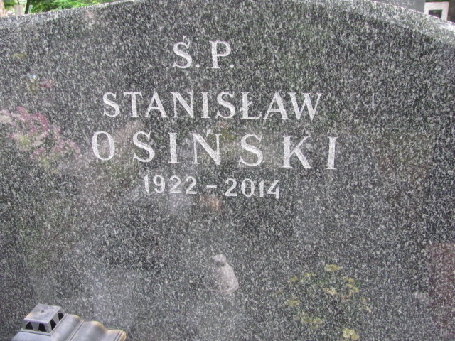 Zofia Osińska 1922 Otwock - Grobonet - Wyszukiwarka osób pochowanych