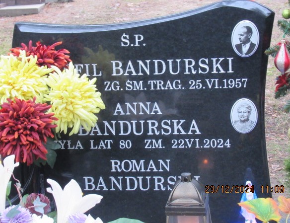Anna Bandurska 1944 Otwock - Grobonet - Wyszukiwarka osób pochowanych