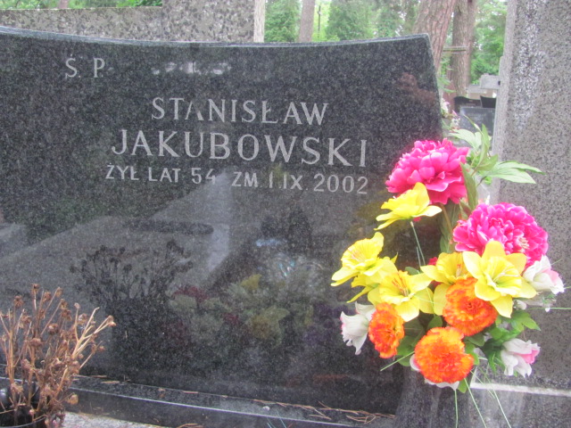 Stanisław Jakubowski Otwock - Grobonet - Wyszukiwarka osób pochowanych