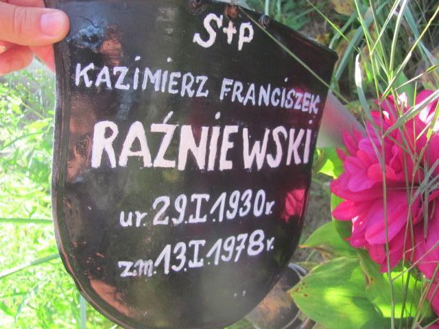 Kazimierz Raźniewski 1930 Otwock - Grobonet - Wyszukiwarka osób pochowanych