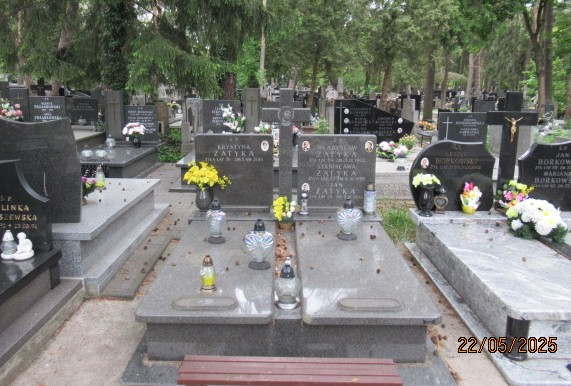 Grób Krystyna  Zatyka