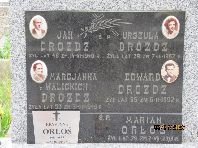 Urszula Dróżdż Otwock - Grobonet - Wyszukiwarka osób pochowanych