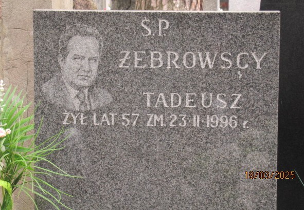 Antoni Żebrowski  Otwock - Grobonet - Wyszukiwarka osób pochowanych