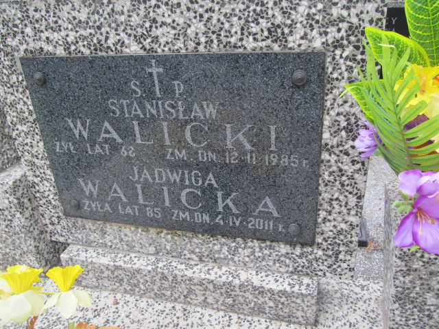 Jadwiga Walicka 1925 Otwock - Grobonet - Wyszukiwarka osób pochowanych