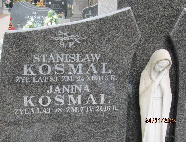 Stanisław Kosmal 1930 Otwock - Grobonet - Wyszukiwarka osób pochowanych