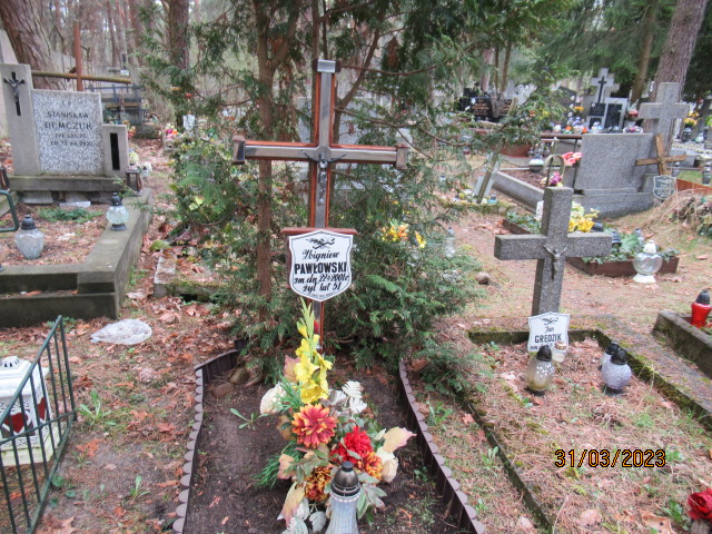 Grób Zbigniew Pawłowski