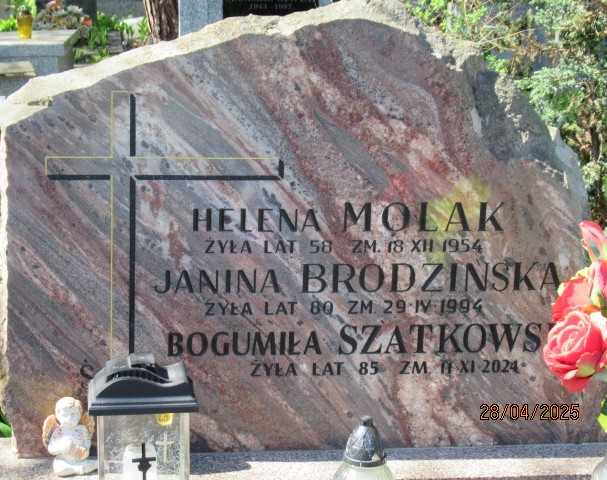 Janina Brodzińska Otwock - Grobonet - Wyszukiwarka osób pochowanych