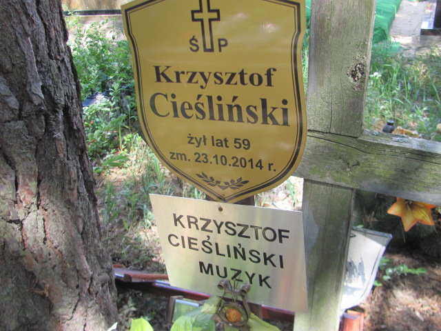 Krzysztof Cieśliński 1954 Otwock - Grobonet - Wyszukiwarka osób pochowanych