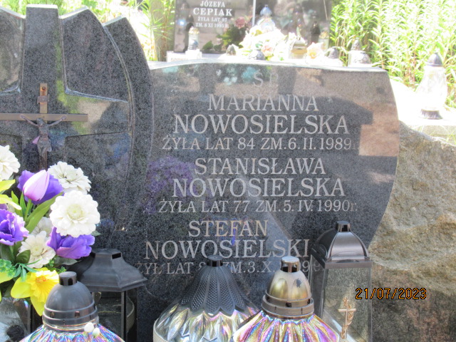 Stanisława Nowosielska Otwock - Grobonet - Wyszukiwarka osób pochowanych