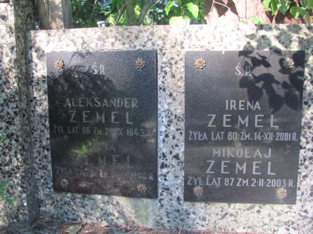 Irena Zemel Otwock - Grobonet - Wyszukiwarka osób pochowanych