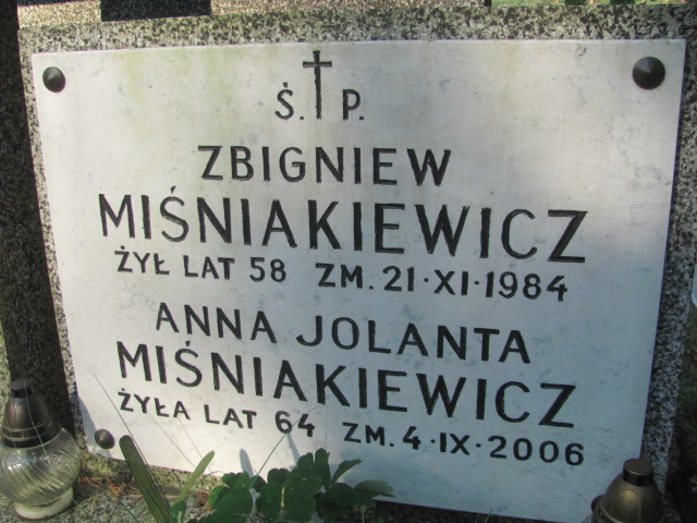 Zbigniew Miśniakiewicz Otwock - Grobonet - Wyszukiwarka osób pochowanych