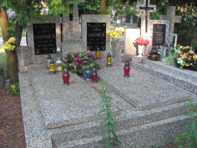 Grób Ludwika Gromek