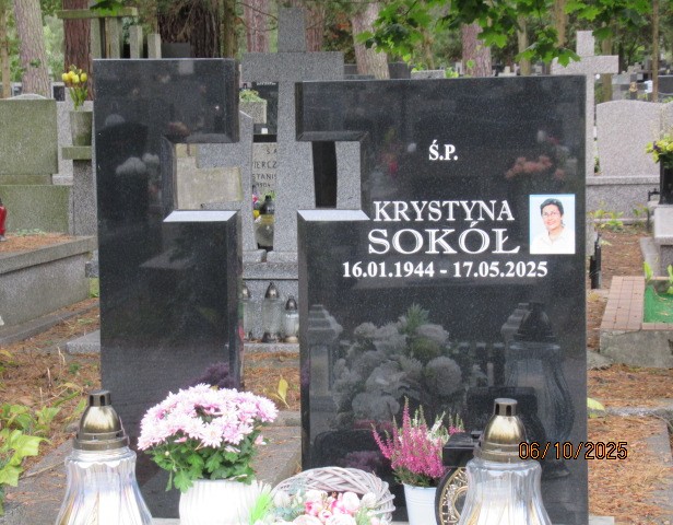 Krystyna Sokół 1944 Otwock - Grobonet - Wyszukiwarka osób pochowanych