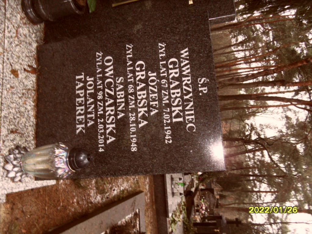 Sabina Owczarska 1916 Otwock - Grobonet - Wyszukiwarka osób pochowanych