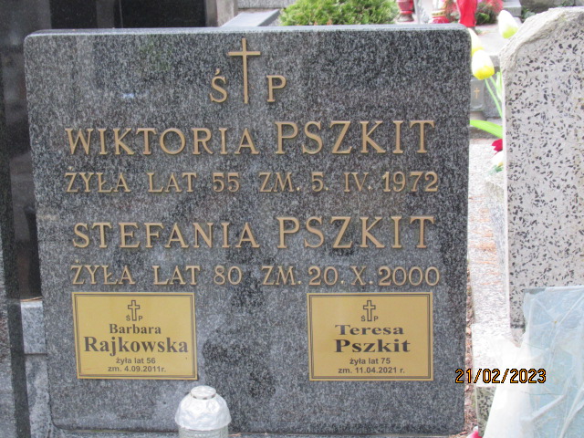 Barbara Rajkowska 1955 Otwock - Grobonet - Wyszukiwarka osób pochowanych