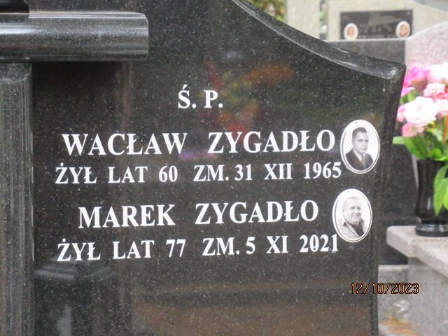 Marek Zygadło 1944 Otwock - Grobonet - Wyszukiwarka osób pochowanych