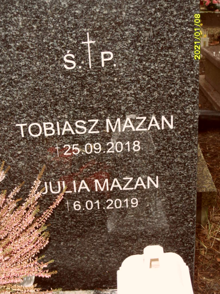 Grób Tobiasz Mazan
