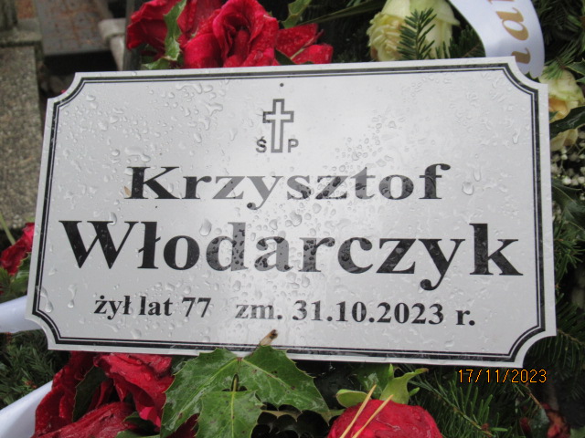 Grób Krzysztof Włodarczyk