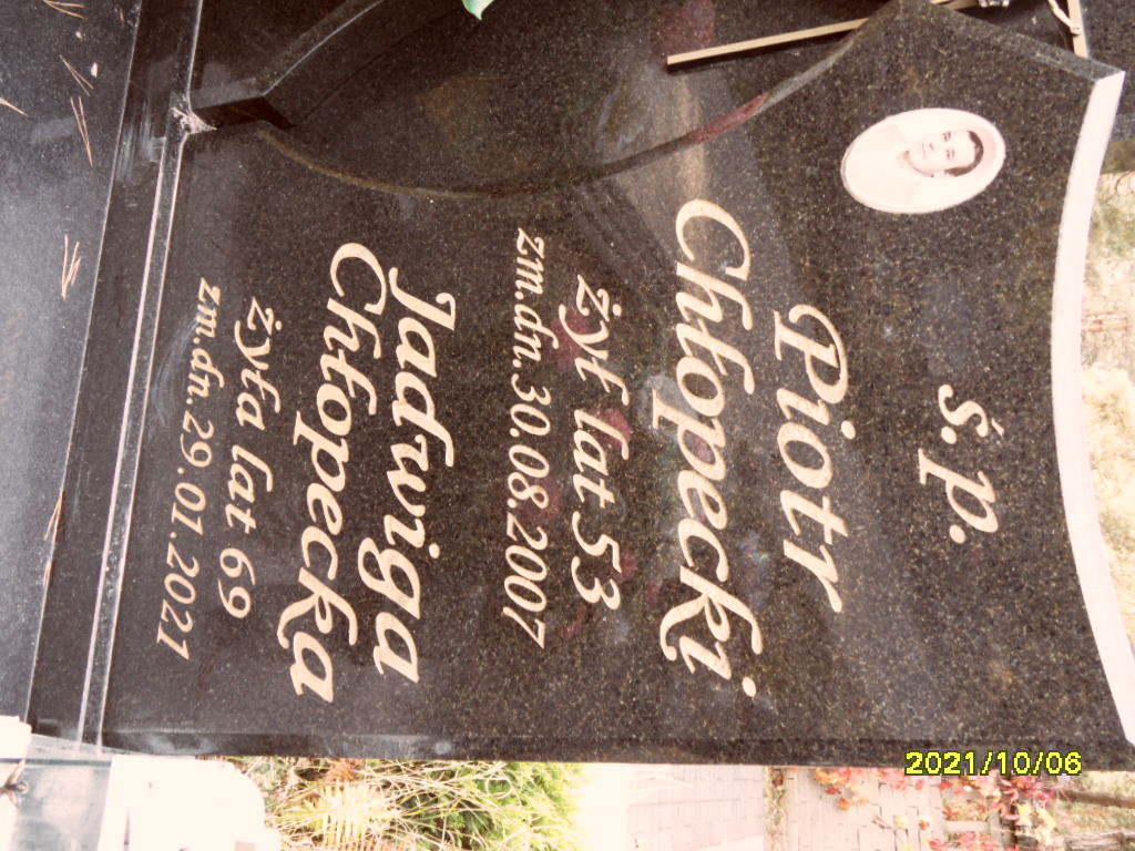 Jadwiga Chłopecka 1951 Otwock - Grobonet - Wyszukiwarka osób pochowanych