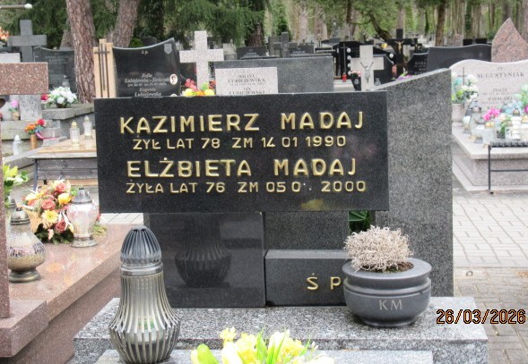 Elżbieta Madaj Otwock - Grobonet - Wyszukiwarka osób pochowanych