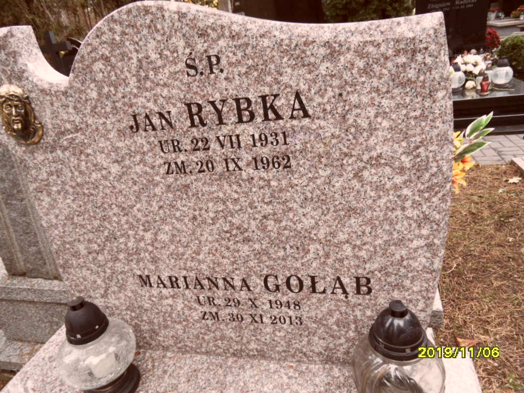 Justyna Rybka 1931 Otwock - Grobonet - Wyszukiwarka osób pochowanych