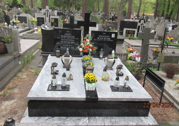 Grób Franciszka Wełniak