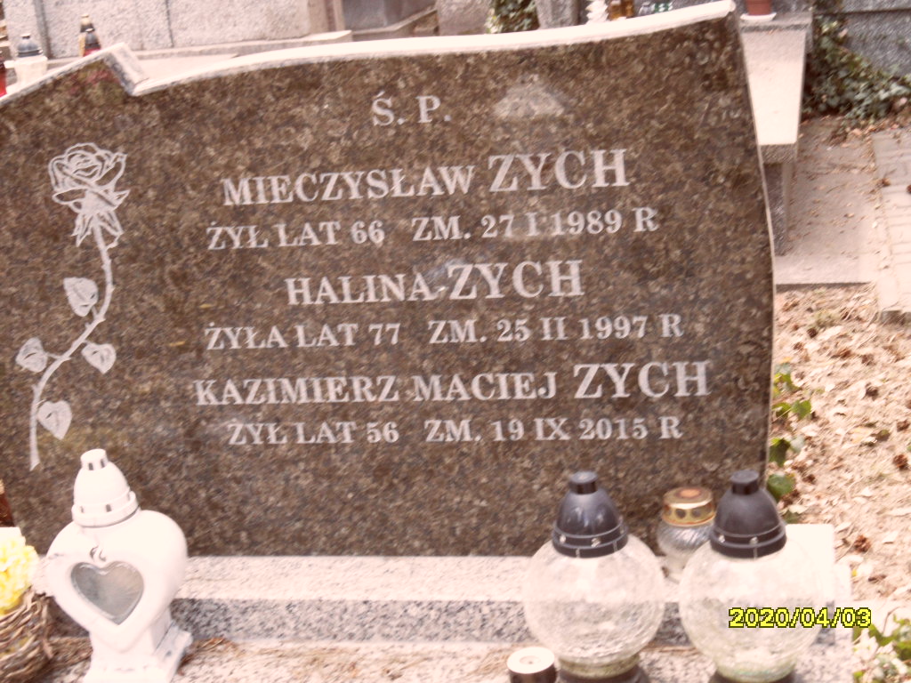 Mieczysław Zych Otwock - Grobonet - Wyszukiwarka osób pochowanych