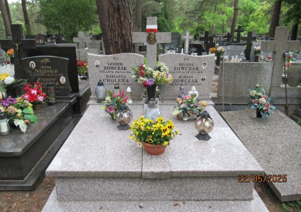 Grób Helena Zowczak