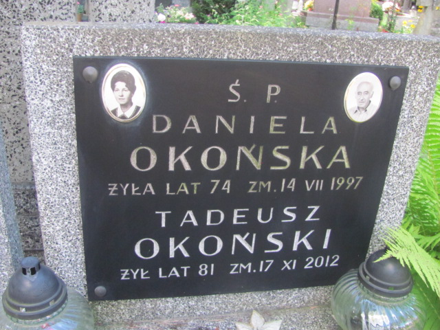 Tadeusz Okoński 1931 Otwock - Grobonet - Wyszukiwarka osób pochowanych