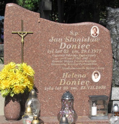 Jan Doniec Otwock - Grobonet - Wyszukiwarka osób pochowanych