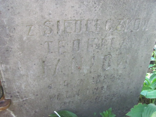 Teofila Janiów 1884 Otwock - Grobonet - Wyszukiwarka osób pochowanych