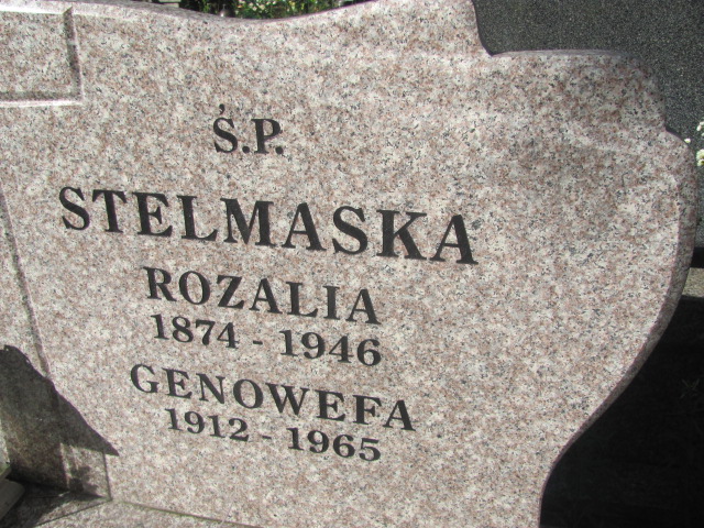 Genowefa Stelmaska  1911 Otwock - Grobonet - Wyszukiwarka osób pochowanych