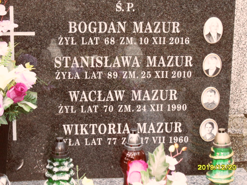 Wiktoria Mazur Otwock - Grobonet - Wyszukiwarka osób pochowanych