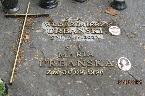 Włodzimierz Urbański 1945 Otwock - Grobonet - Wyszukiwarka osób pochowanych