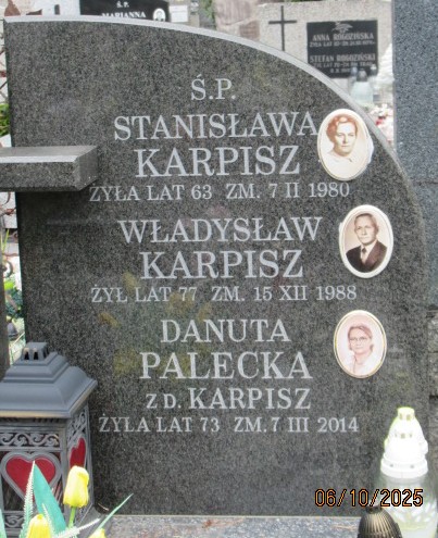 Władysław Karpisz Otwock - Grobonet - Wyszukiwarka osób pochowanych