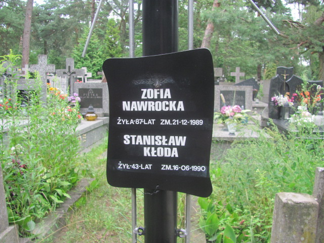 Maria Kłoda 1953 Otwock - Grobonet - Wyszukiwarka osób pochowanych