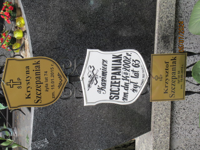 Kazimierz Szczepaniak Otwock - Grobonet - Wyszukiwarka osób pochowanych