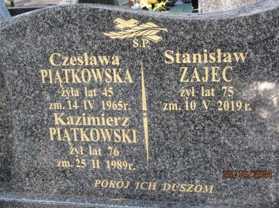 Zdjęcie grobu