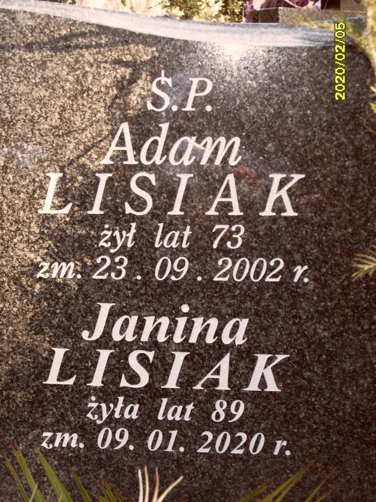 Adam Lisiak Otwock - Grobonet - Wyszukiwarka osób pochowanych
